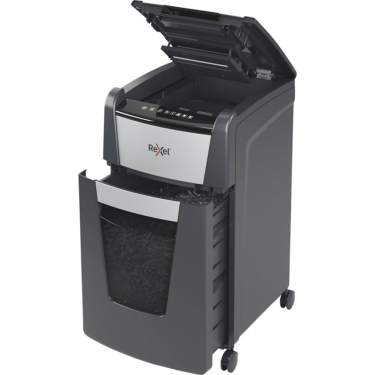 Optimum AutoFeed+ 225M document shredder – Rexel (Product illustration 2)-1
