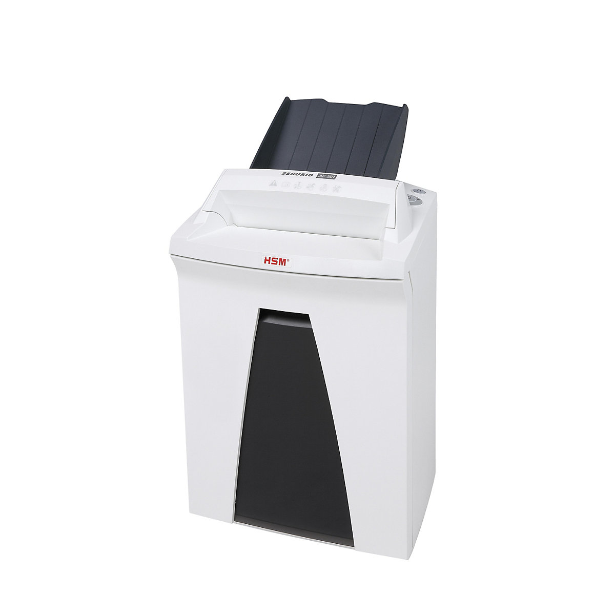 SECURIO autofeed document shredder AF150 – HSM, collection capacity 35 l, 5 sheets-3