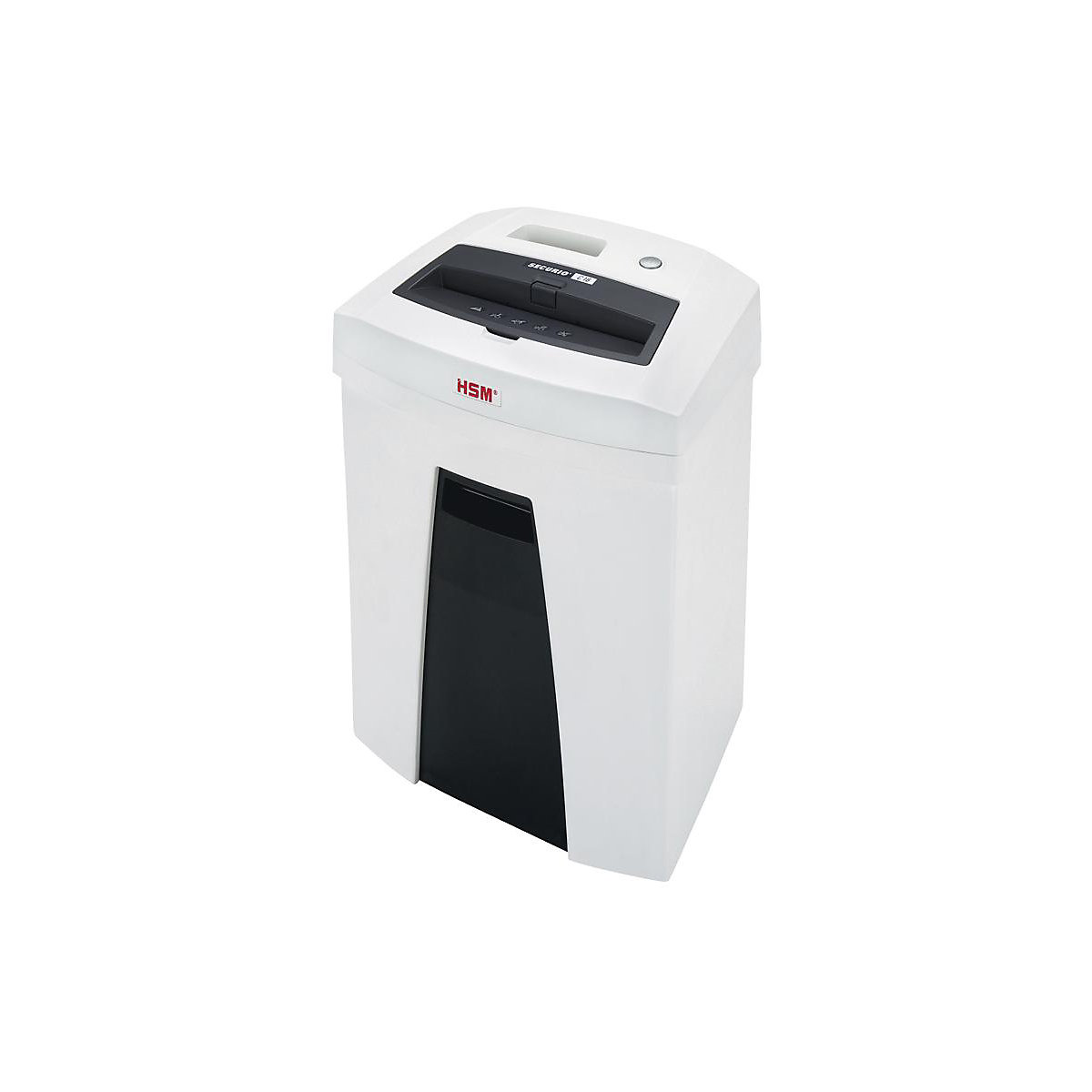 HSM – SECURIO document shredder C16, collection capacity 25 l, particles, 6 – 7 sheets