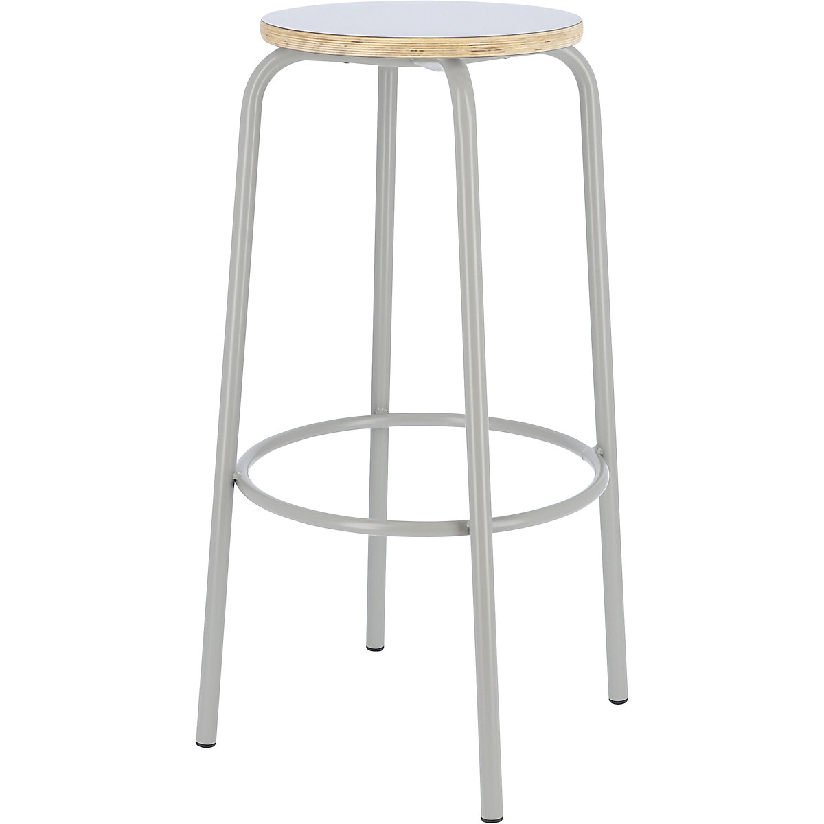 PARIS bar stool, seat height 750 mm, taupe-6