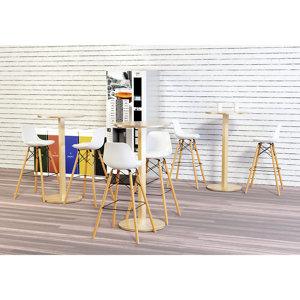 STEELWOOD bar stool (Product illustration 10)-9