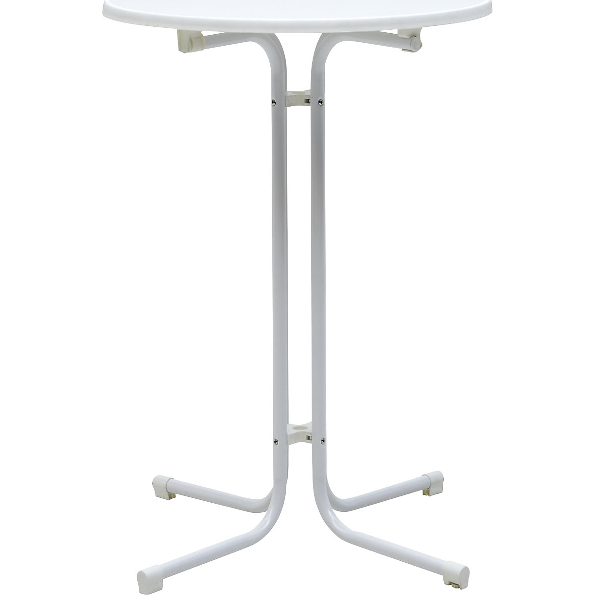 Pedestal table for outdoors, HxØ 1100 x 800 mm, white, 10+ items-3