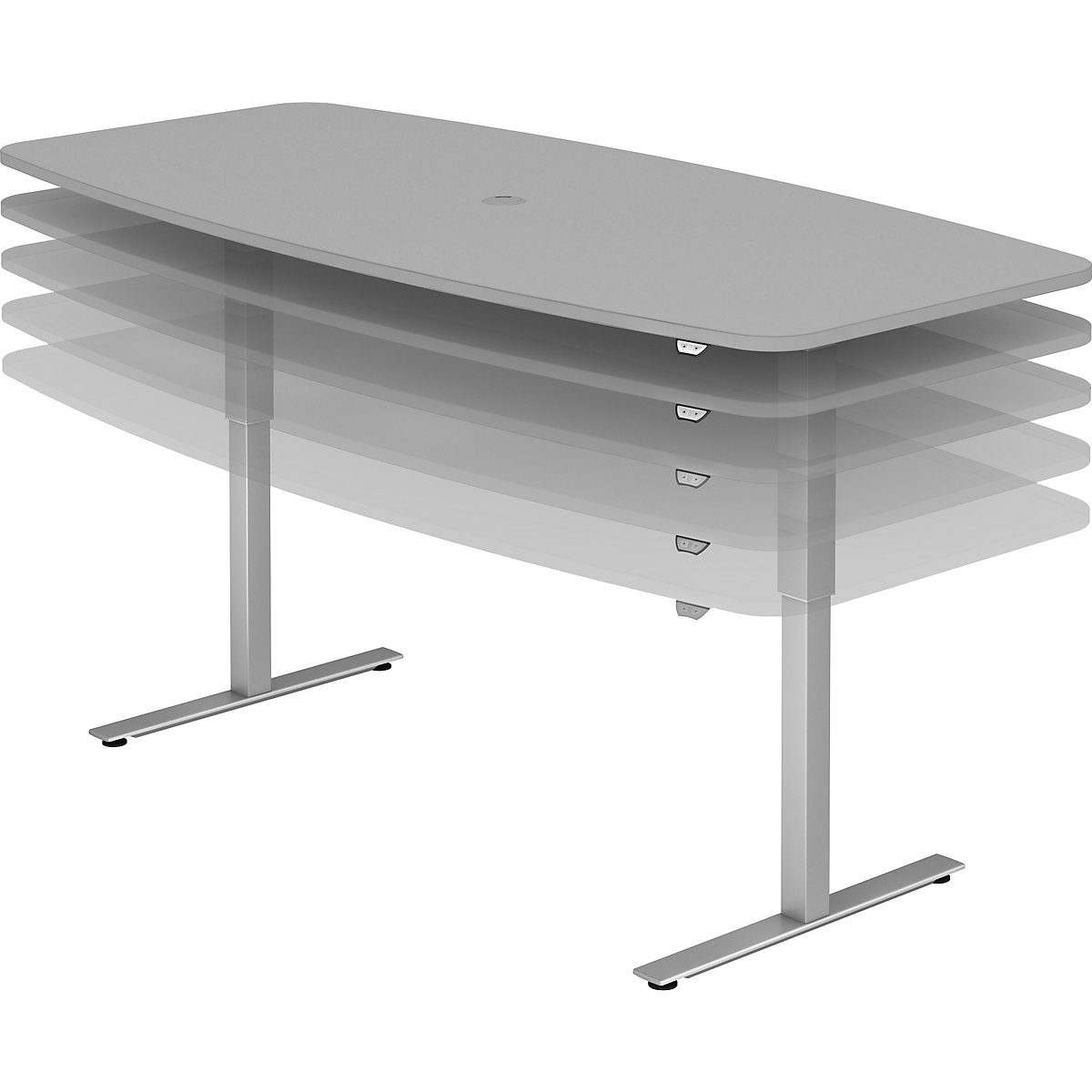 Conference table, WxD 2200 x 1030 mm (Product illustration 12)-11