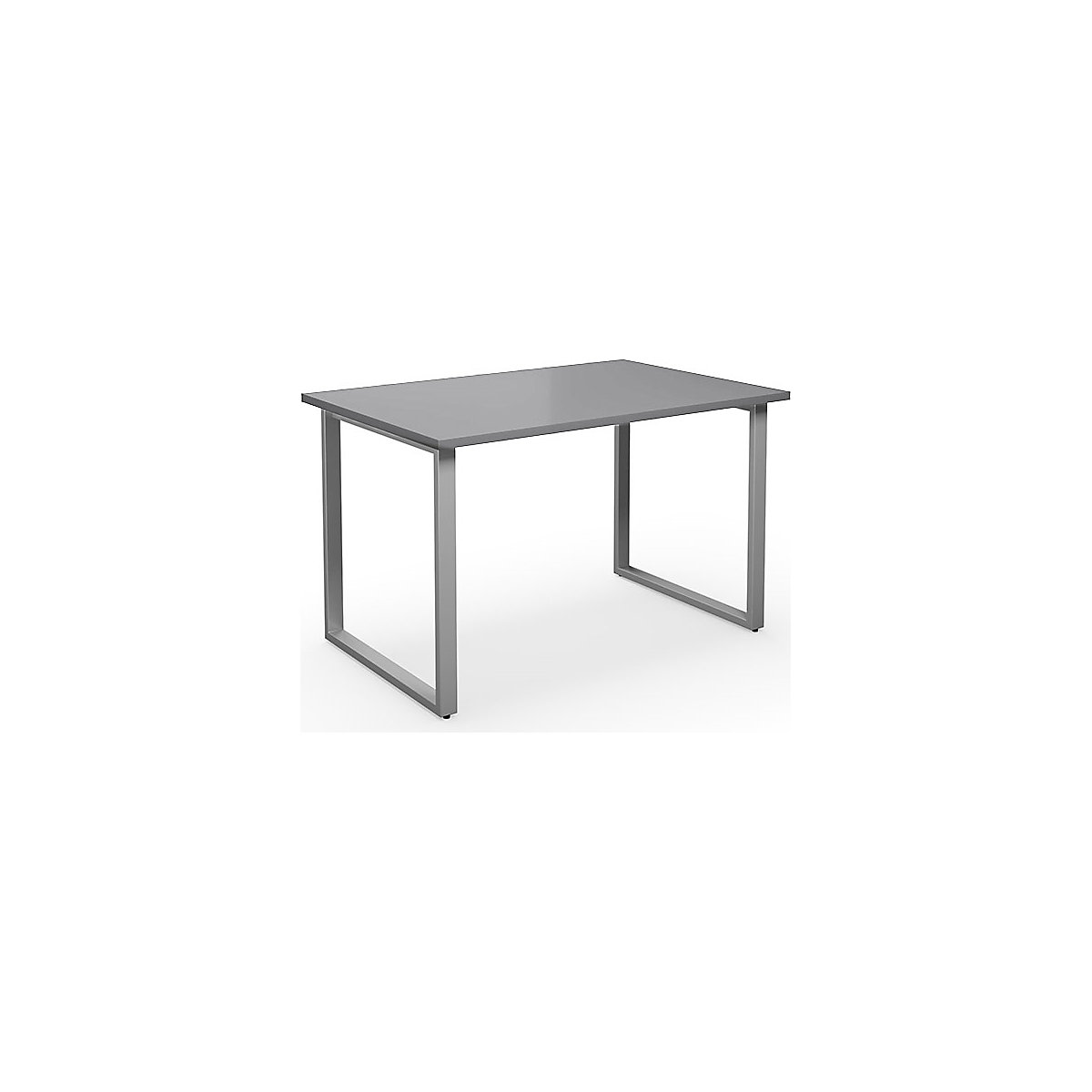 DUO-O multi-purpose desk, straight tabletop, WxD 1200 x 800 mm, light grey, silver-12