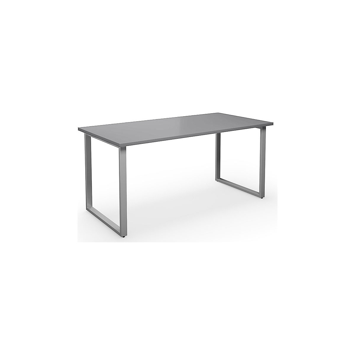DUO-O multi-purpose desk, straight tabletop, WxD 1600 x 800 mm, light grey, silver-12