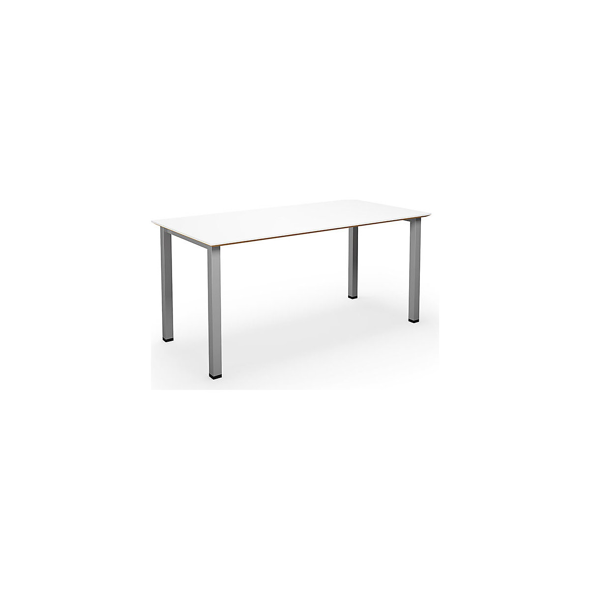 DUO-U Trend multi-purpose desk, straight tabletop