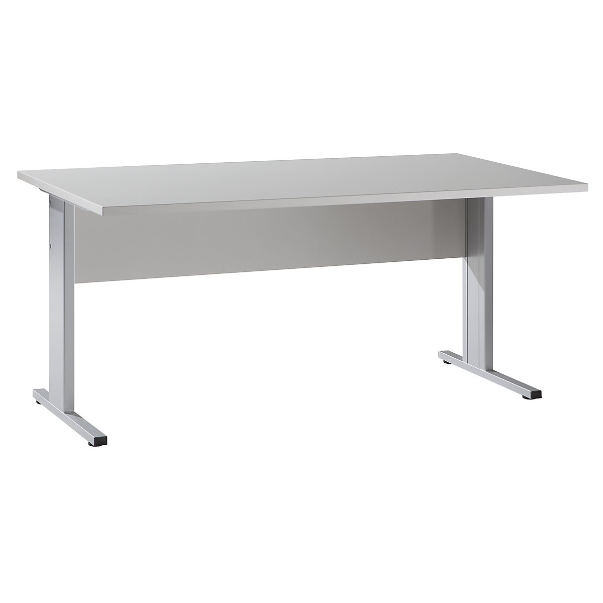 Desk PETRA, HxWxD 720 x 1600 x 800 mm, light grey-4