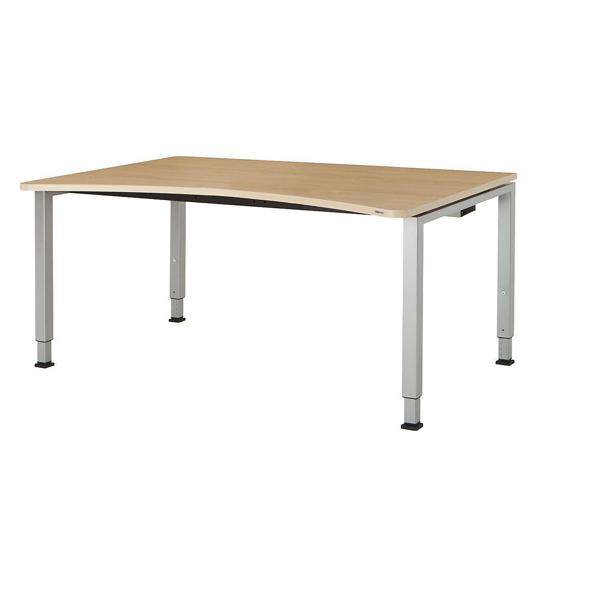 Free-form table, height adjustable - mauser