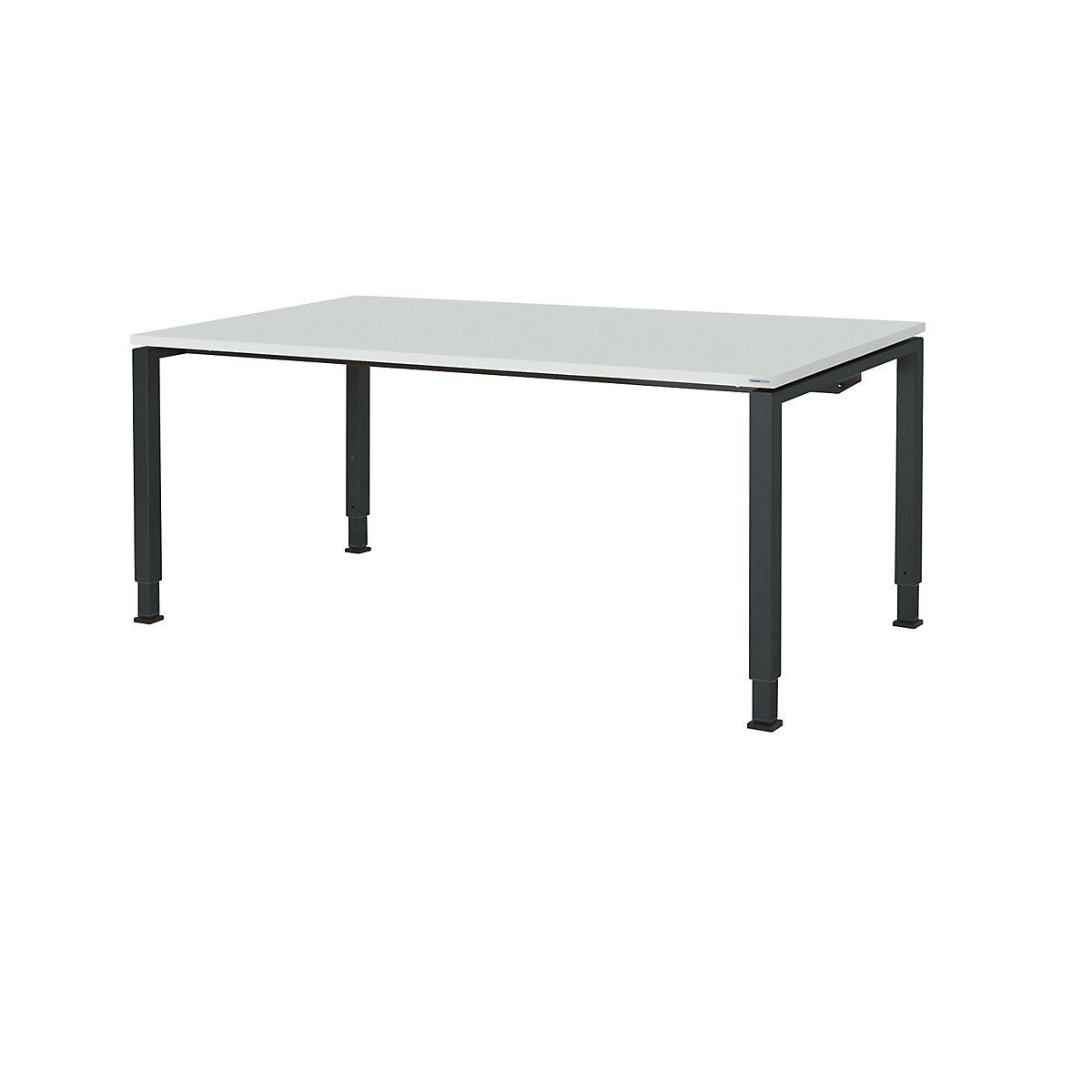 Rectangular table, square tube foot - mauser