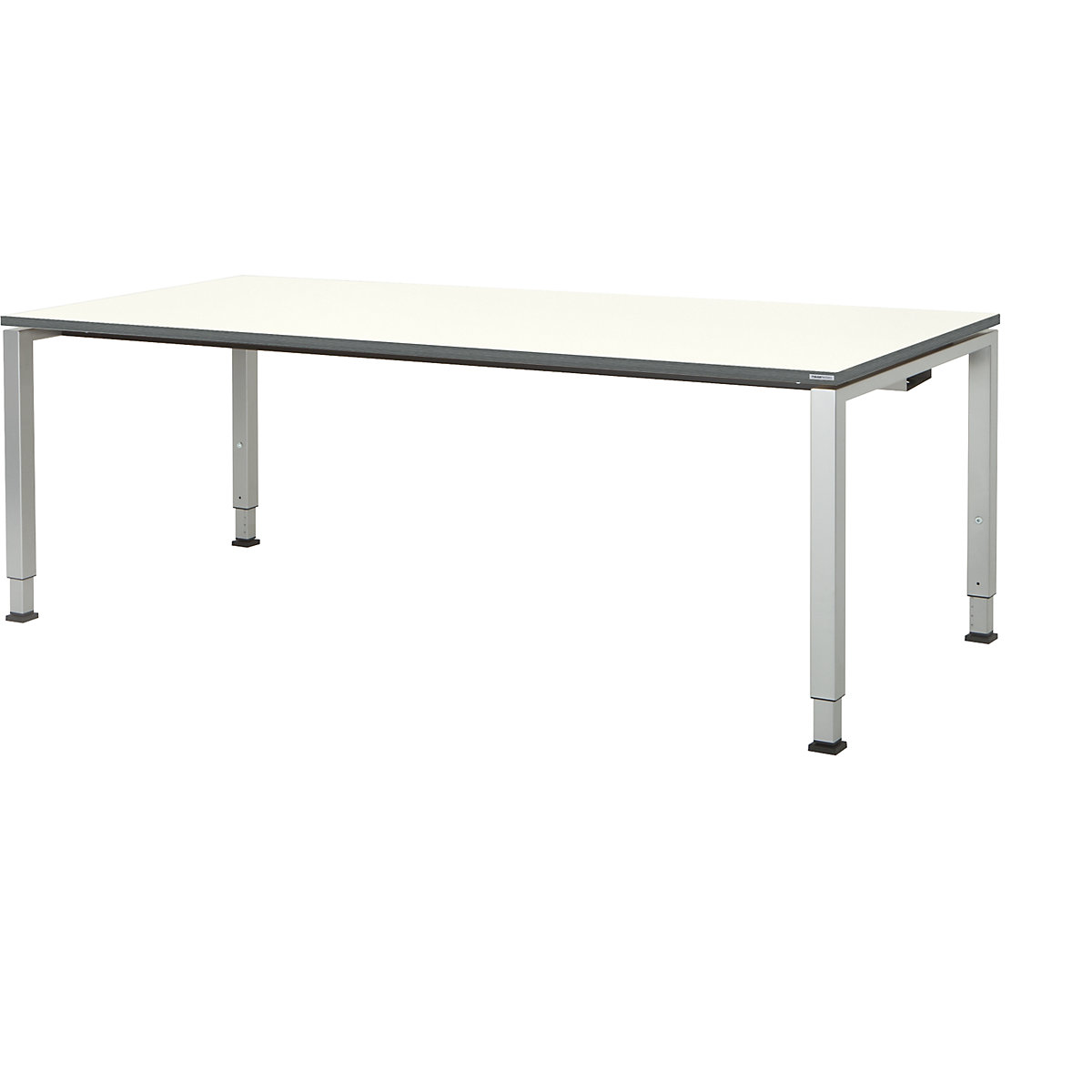 Rectangular table, square tube foot - mauser