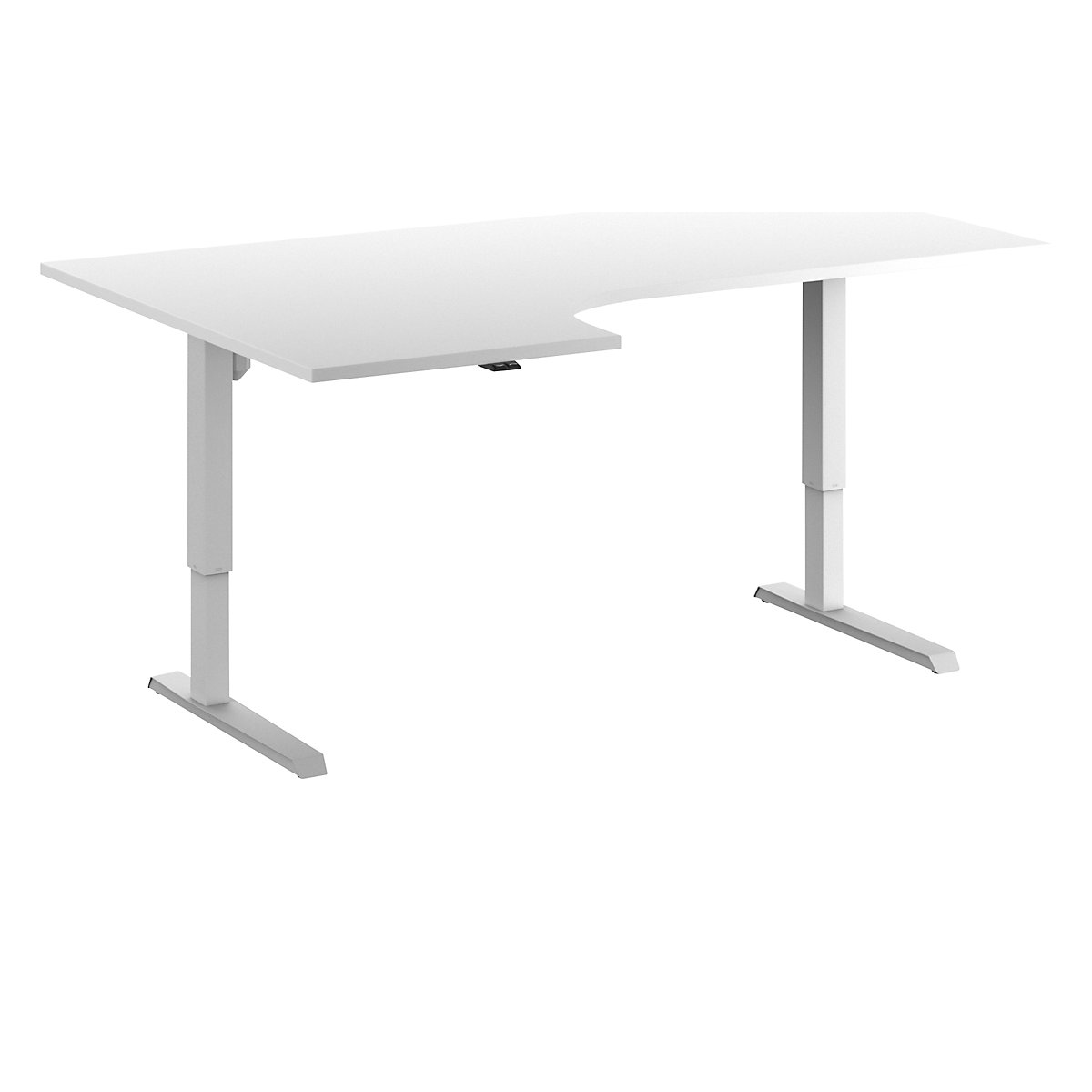 Electric height adjustable corner deals desk