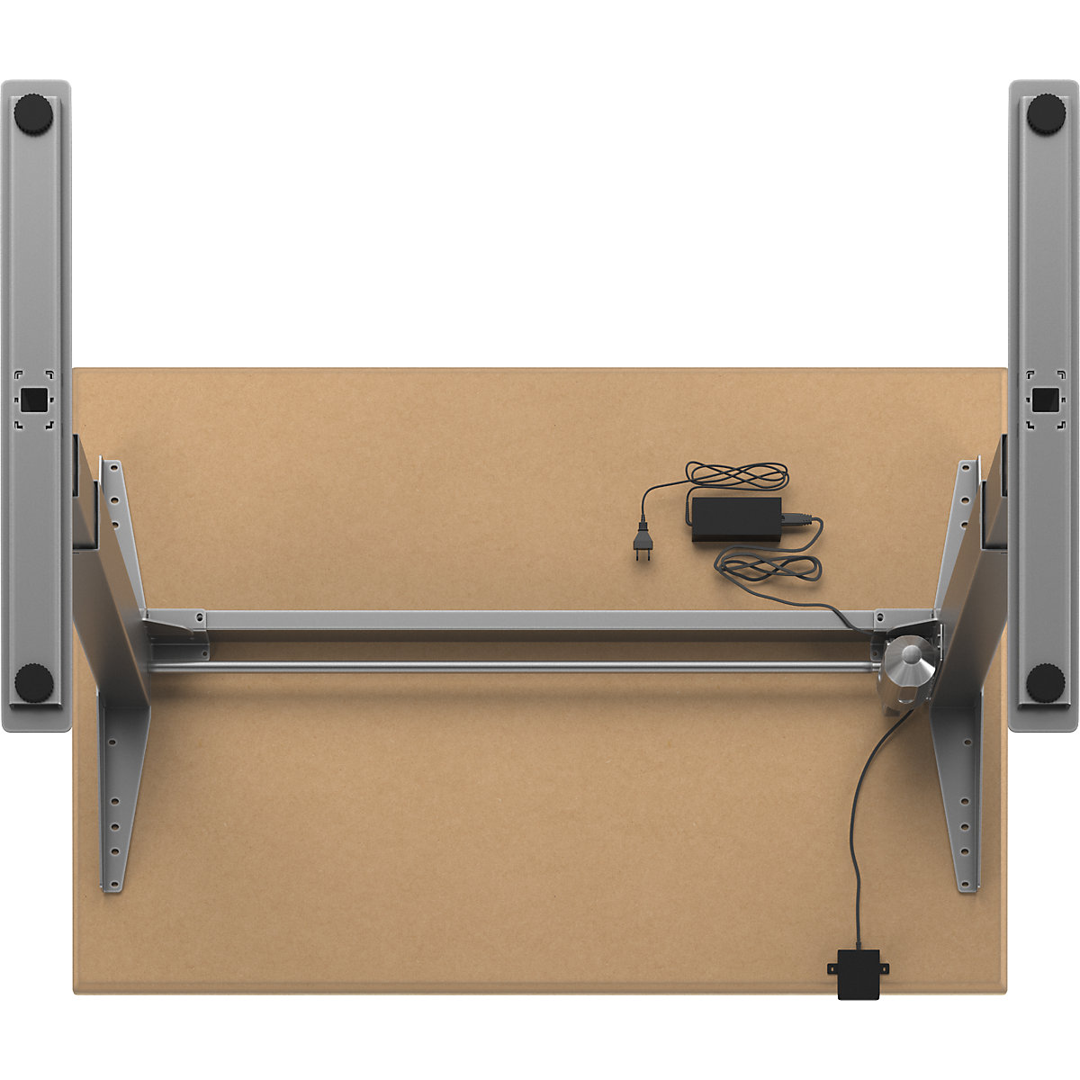 Atlanta Trend desk, electrically height adjustable (Product illustration 4)-3