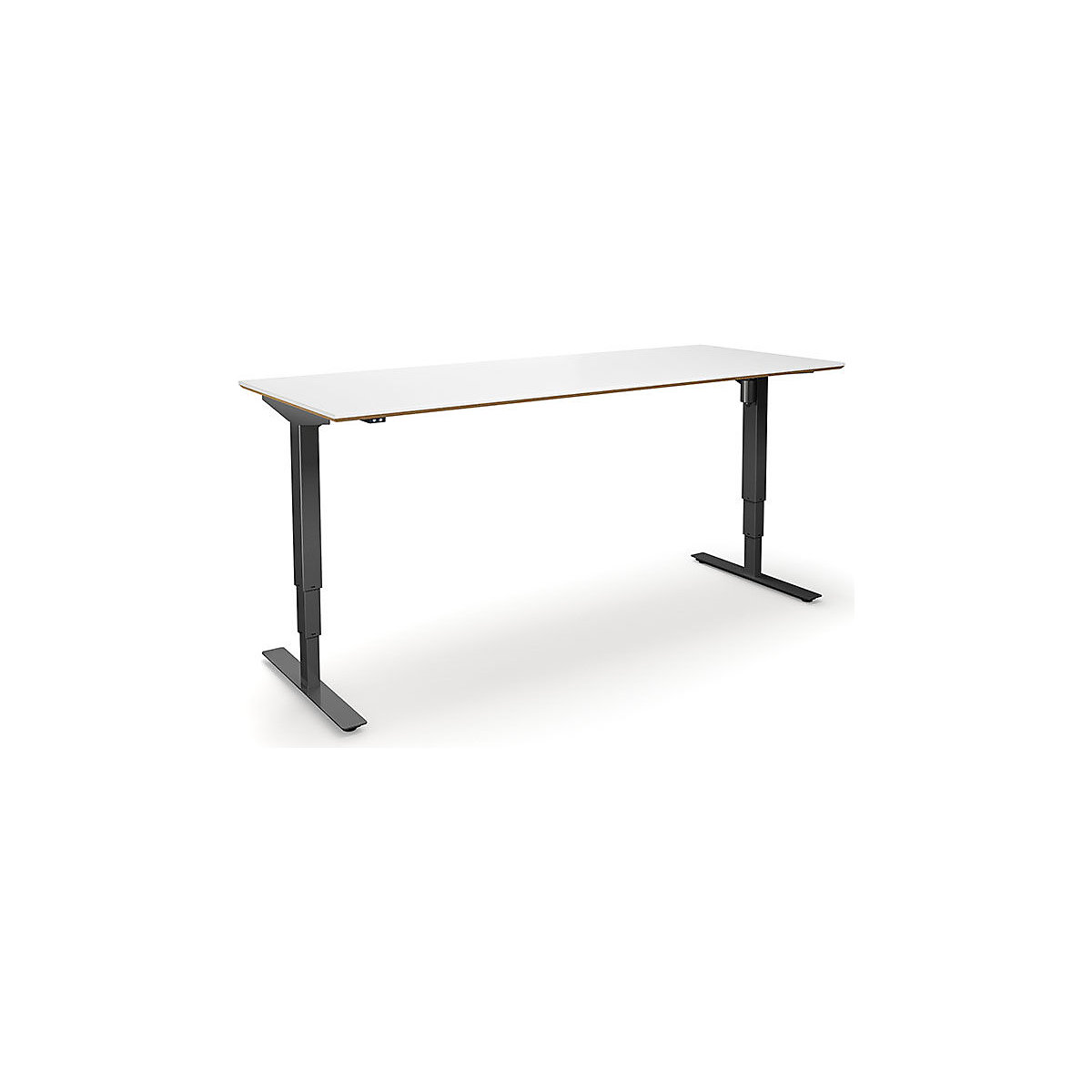 Atlanta Trend desk, electrically height adjustable, straight, WxD 1800 x 800 mm, white/black-8
