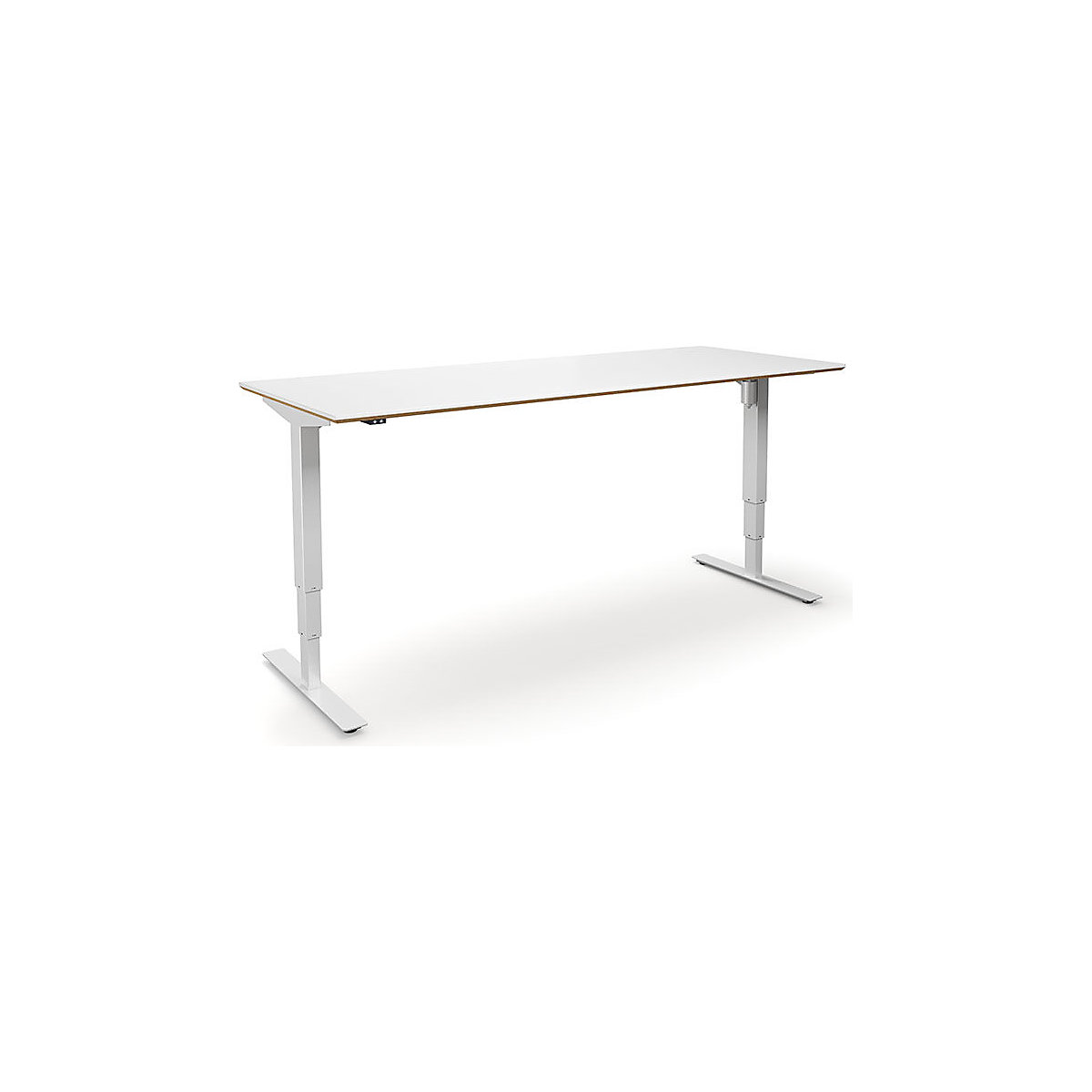 Atlanta Trend desk, electrically height adjustable, straight, WxD 1800 x 800 mm, white/white-15