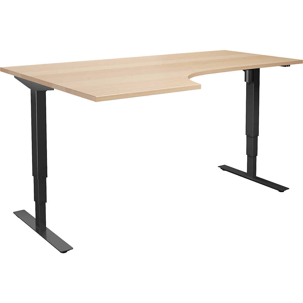 Atlanta desk, electrically height adjustable
