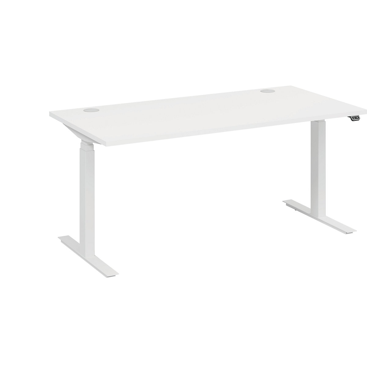 BOTTOM-UP desk, silver