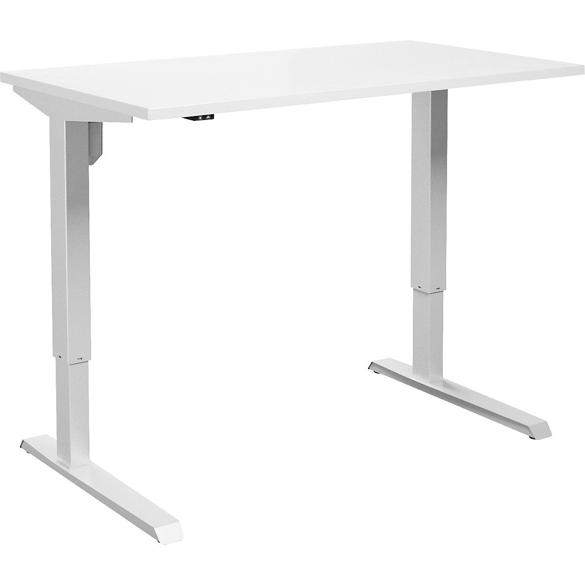 Venla desk, electrically height adjustable – eurokraft basic