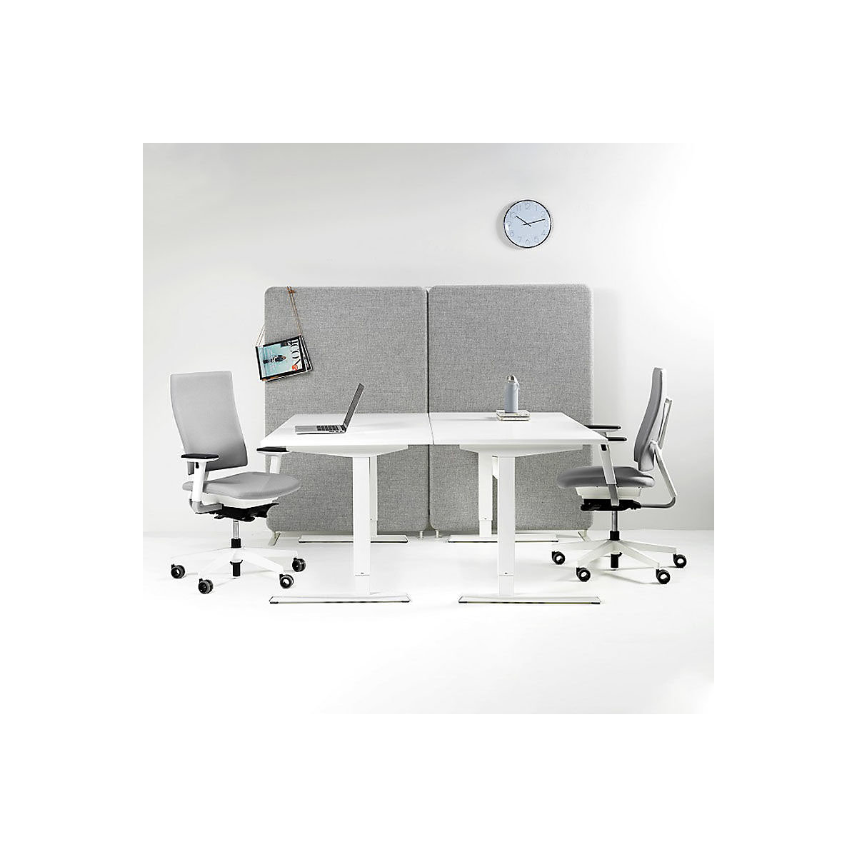 Venla desk, electrically height adjustable – eurokraft basic (Product illustration 7)-6