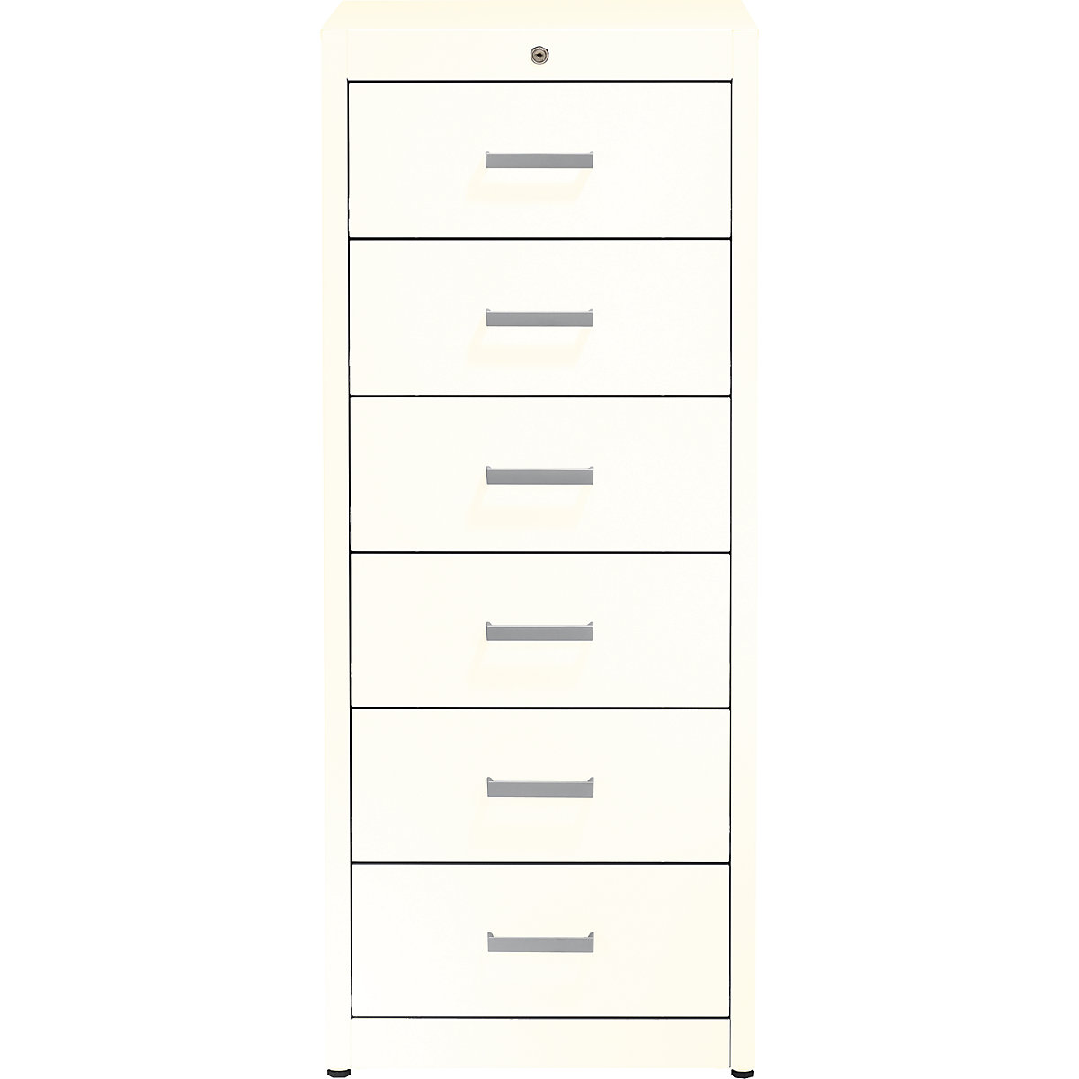 Card file cabinet, bar handles – mauser (Product illustration 2)-1