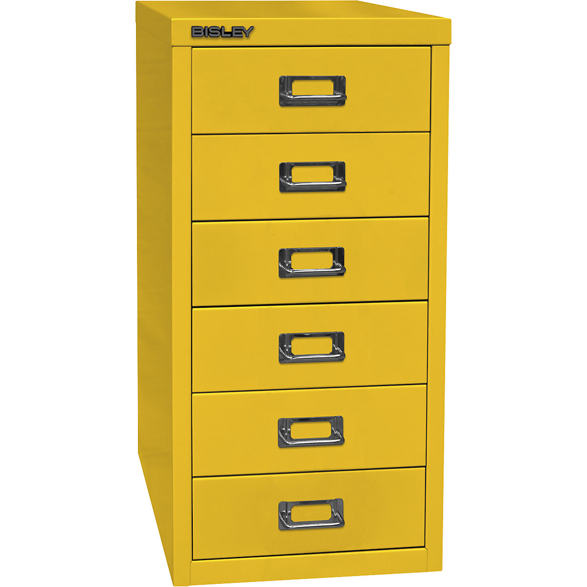 MultiDrawer™ 29 series – BISLEY, A4, 6 drawers, yellow-10