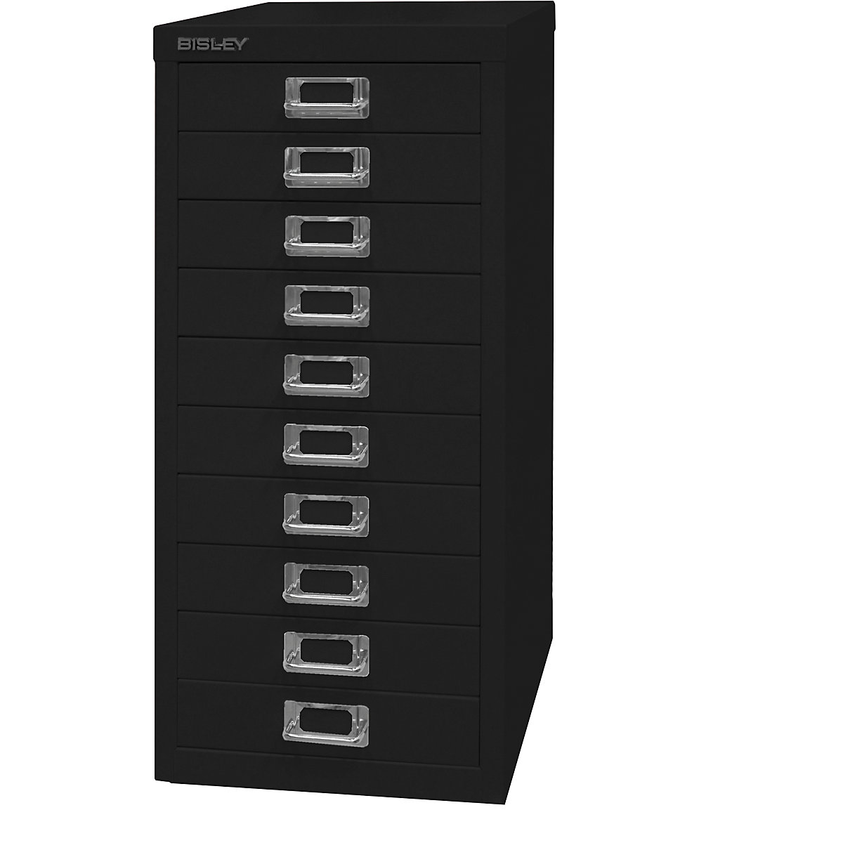 MultiDrawer™ 29 series – BISLEY, A4, 10 drawers, black-11