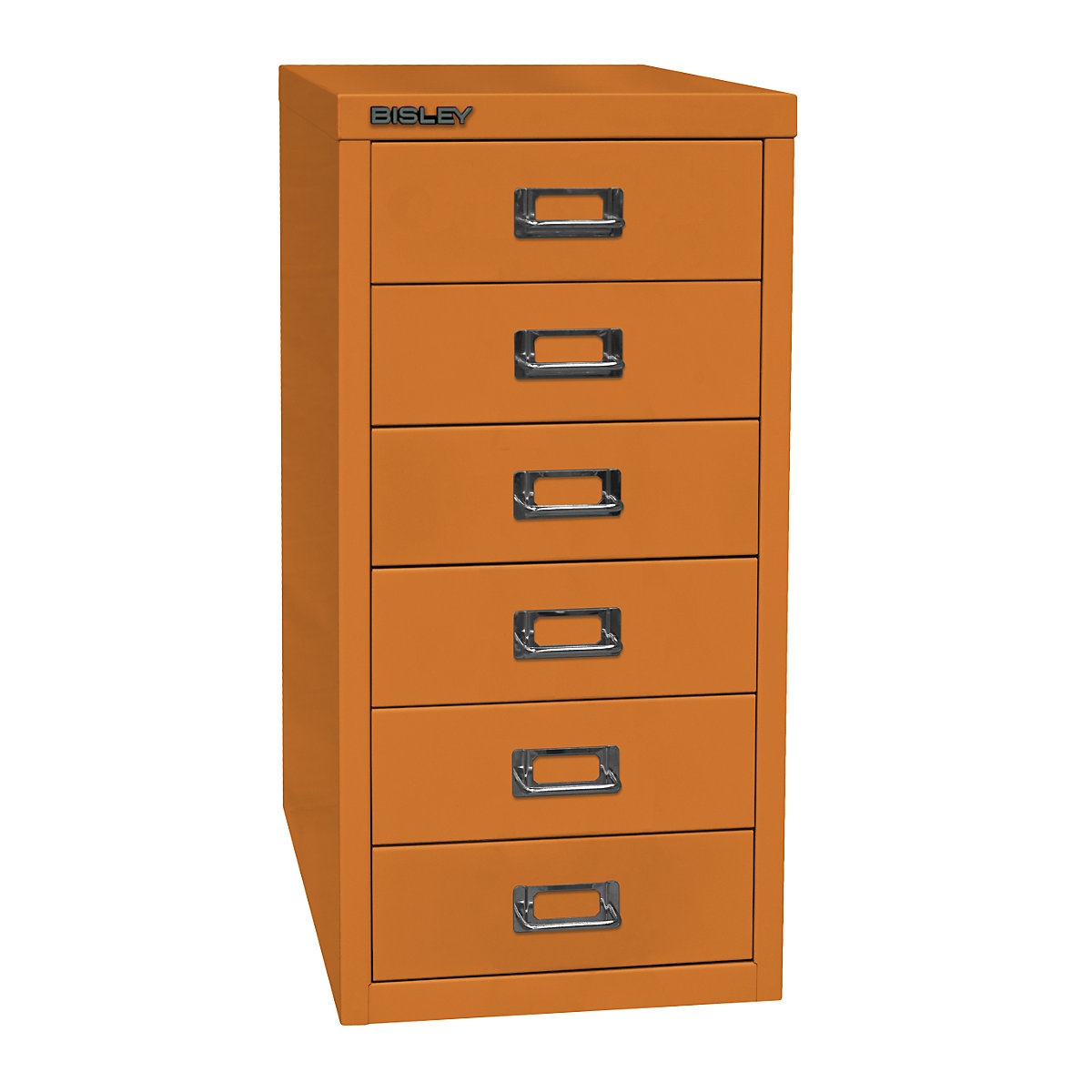 MultiDrawer™ 29 series – BISLEY, A4, 6 drawers, orange-5