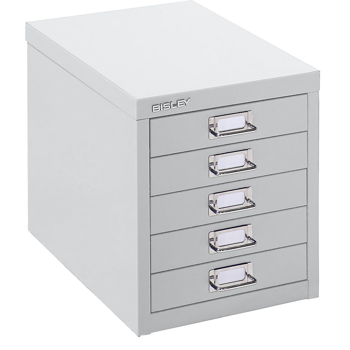 MultiDrawer™ 39 series – BISLEY, A4, 5 drawers, light grey-6