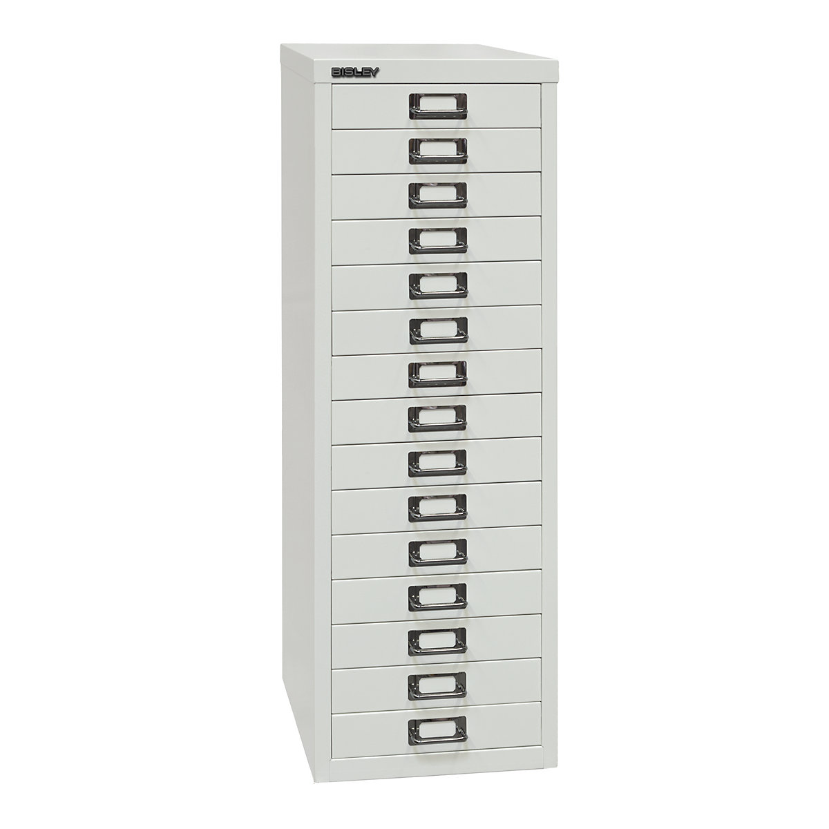 MultiDrawer™ 39 series – BISLEY, A4, 15 drawers, light grey-13