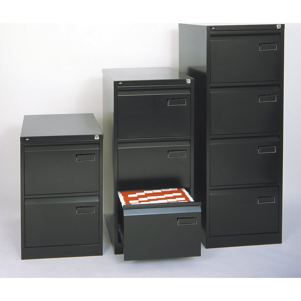 Suspension file cabinet, 1-track – BISLEY (Product illustration 4)-3