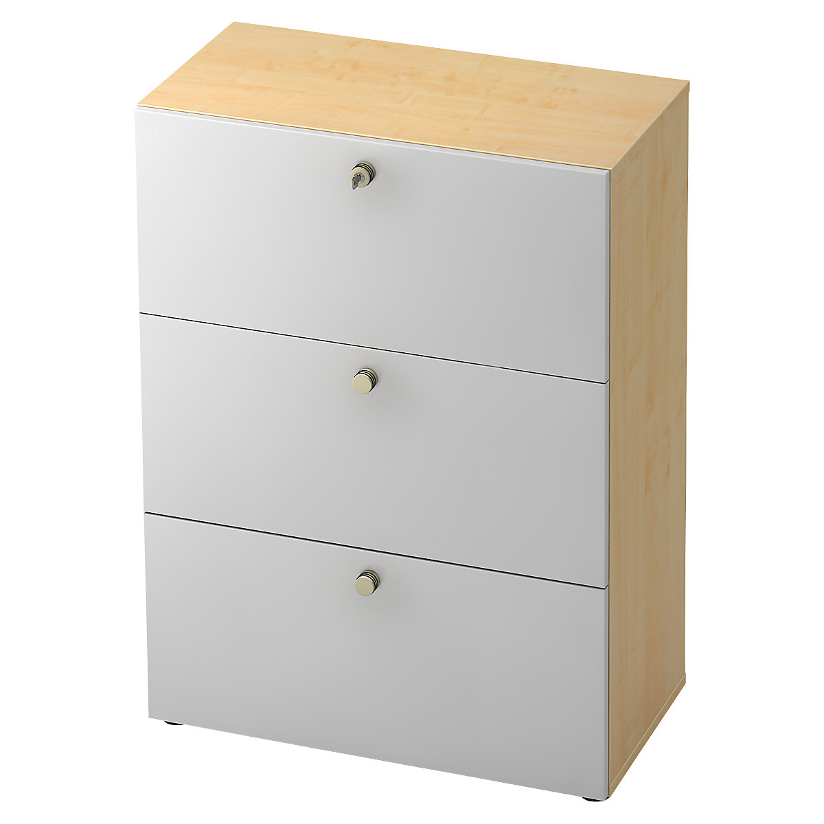 Suspension filing cabinet with acoustic rear panel ANNY-AC