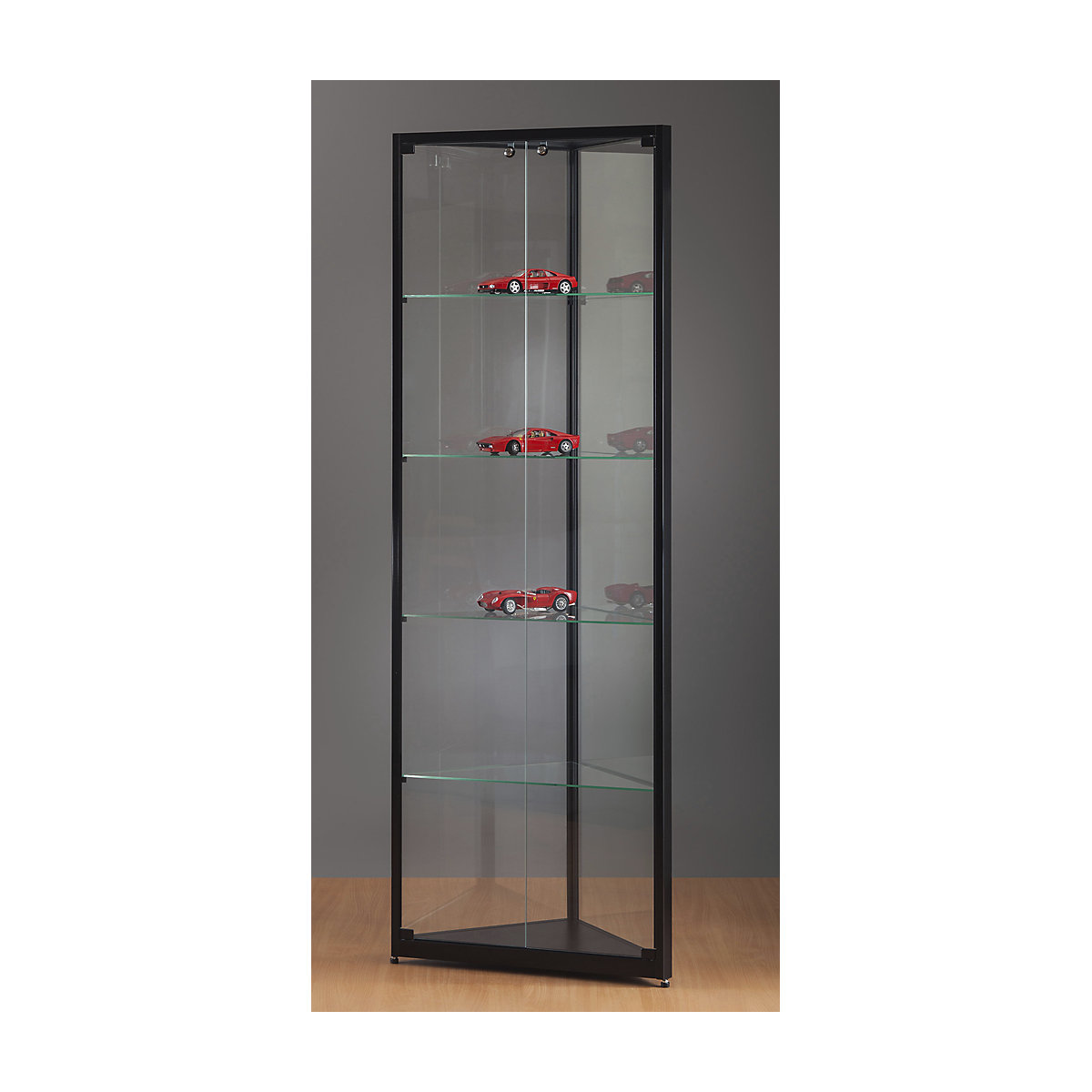 All outlet glass cabinet