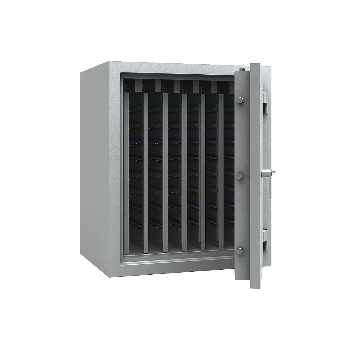 Key safe with extendable intermediate panels, VDMA B and Euro standard S2, 1680 hooks, HxWxD 1006 x 836 x 700 mm-5