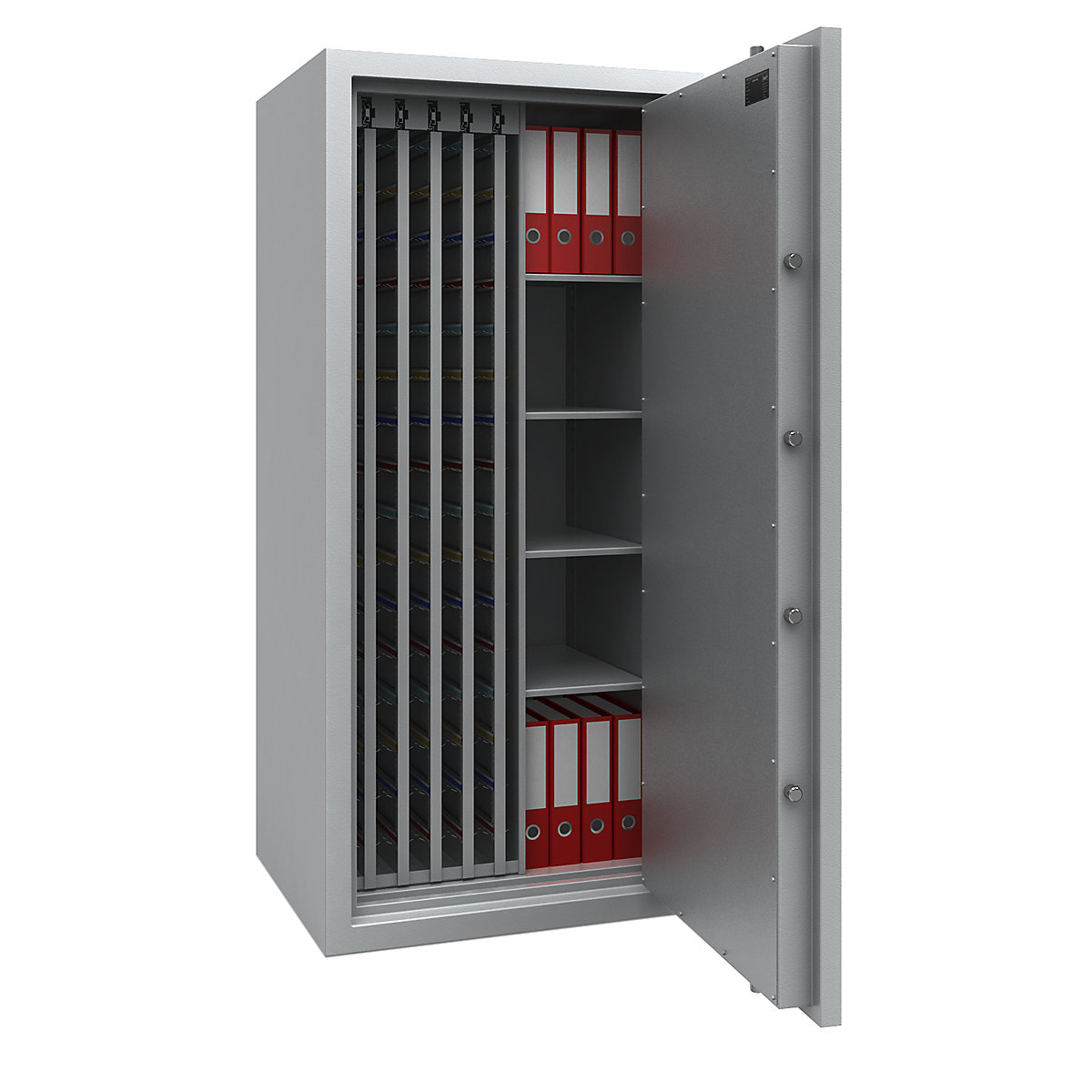 Key safe with extendable intermediate panels (Product illustration 26)-25