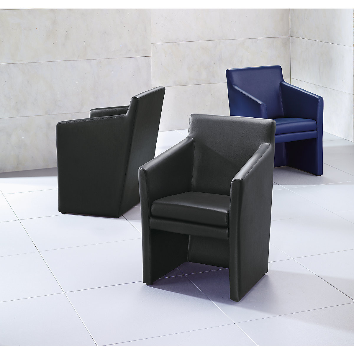 Club armchair, angular (Product illustration 3)-2