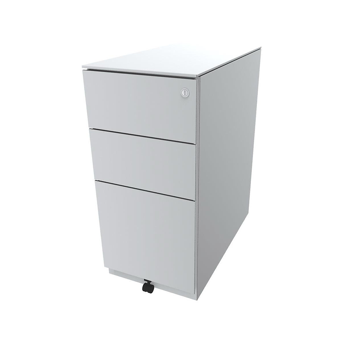 Note™ mobile drawer unit, with 2 universal drawers, 1 suspension file drawer - BISLEY