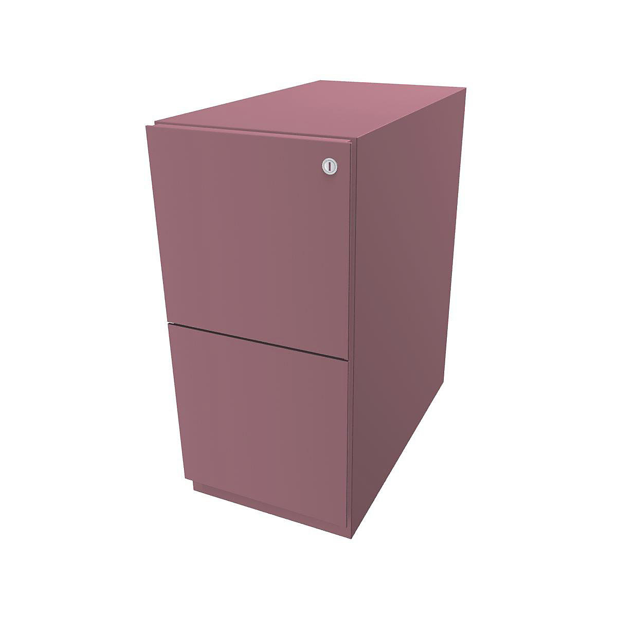 Note™ mobile pedestal, with 2 suspension file drawers – BISLEY, HxW 645 x 300 mm, pink-12