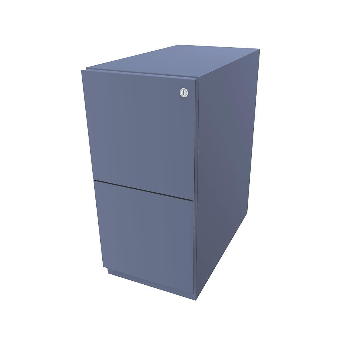 Note™ mobile pedestal, with 2 suspension file drawers – BISLEY, HxW 645 x 300 mm, blue-13