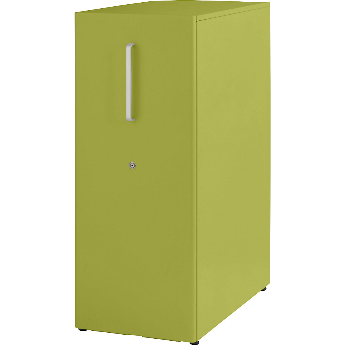 Tower™ 3 add-on furniture, with worktop – BISLEY, for the right side, 2 shelves, green-7