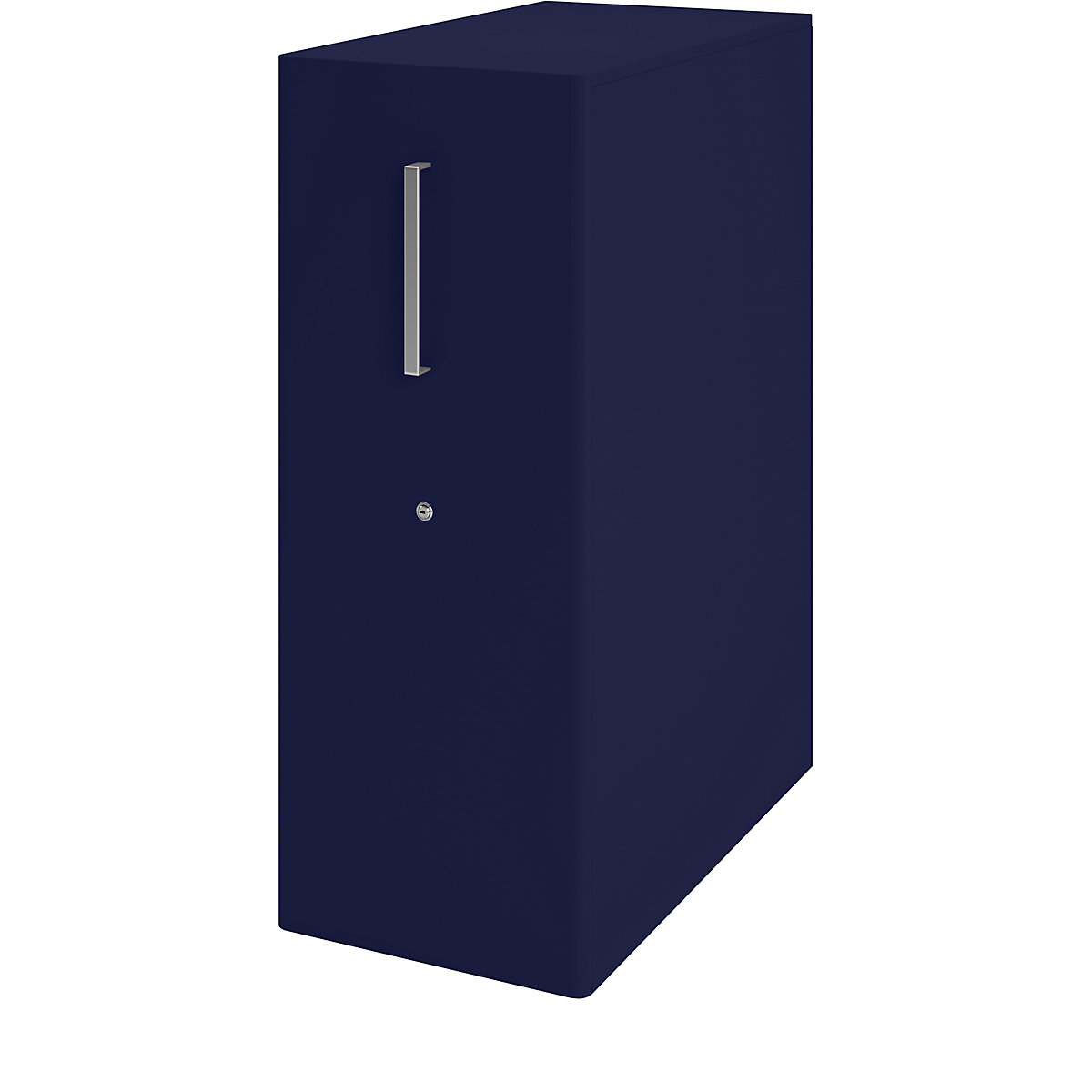 Tower™ 4 add-on furniture, with worktop, 1 pin board – BISLEY, for the right side, 1 shelf, oxford blue-13