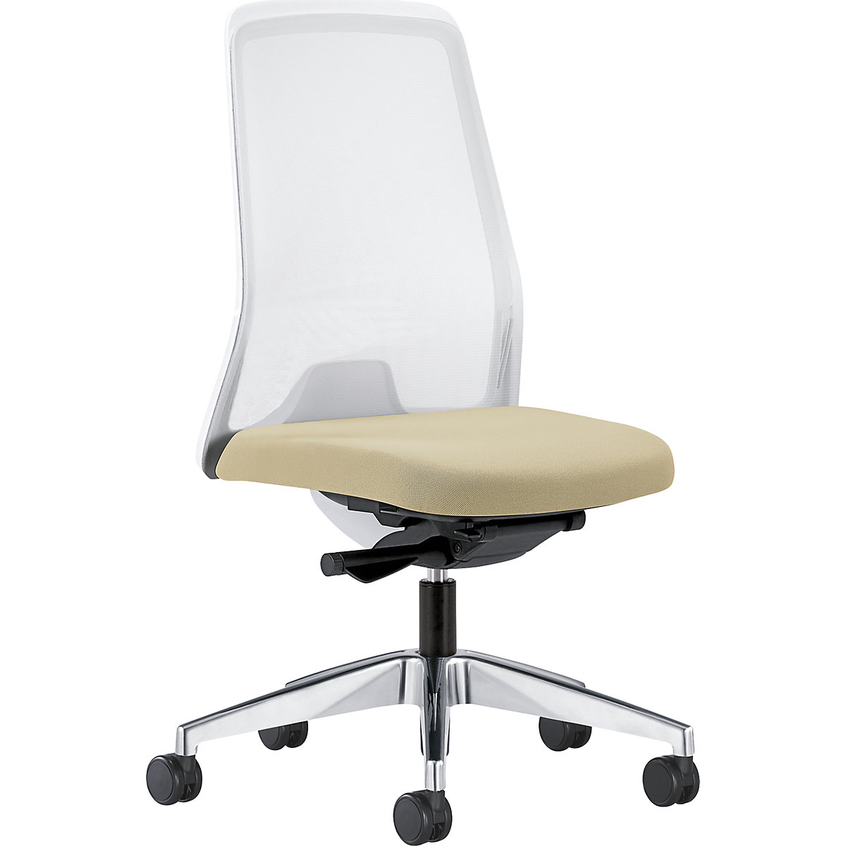 EVERY operator swivel chair, white mesh back rest – interstuhl (Product illustration 12)-11