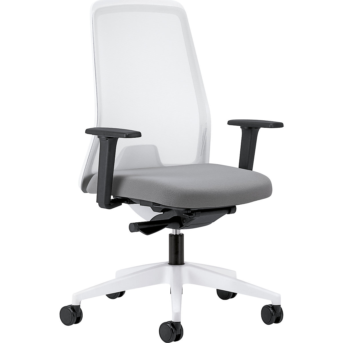 EVERY operator swivel chair, white mesh back rest – interstuhl (Product illustration 8)-7
