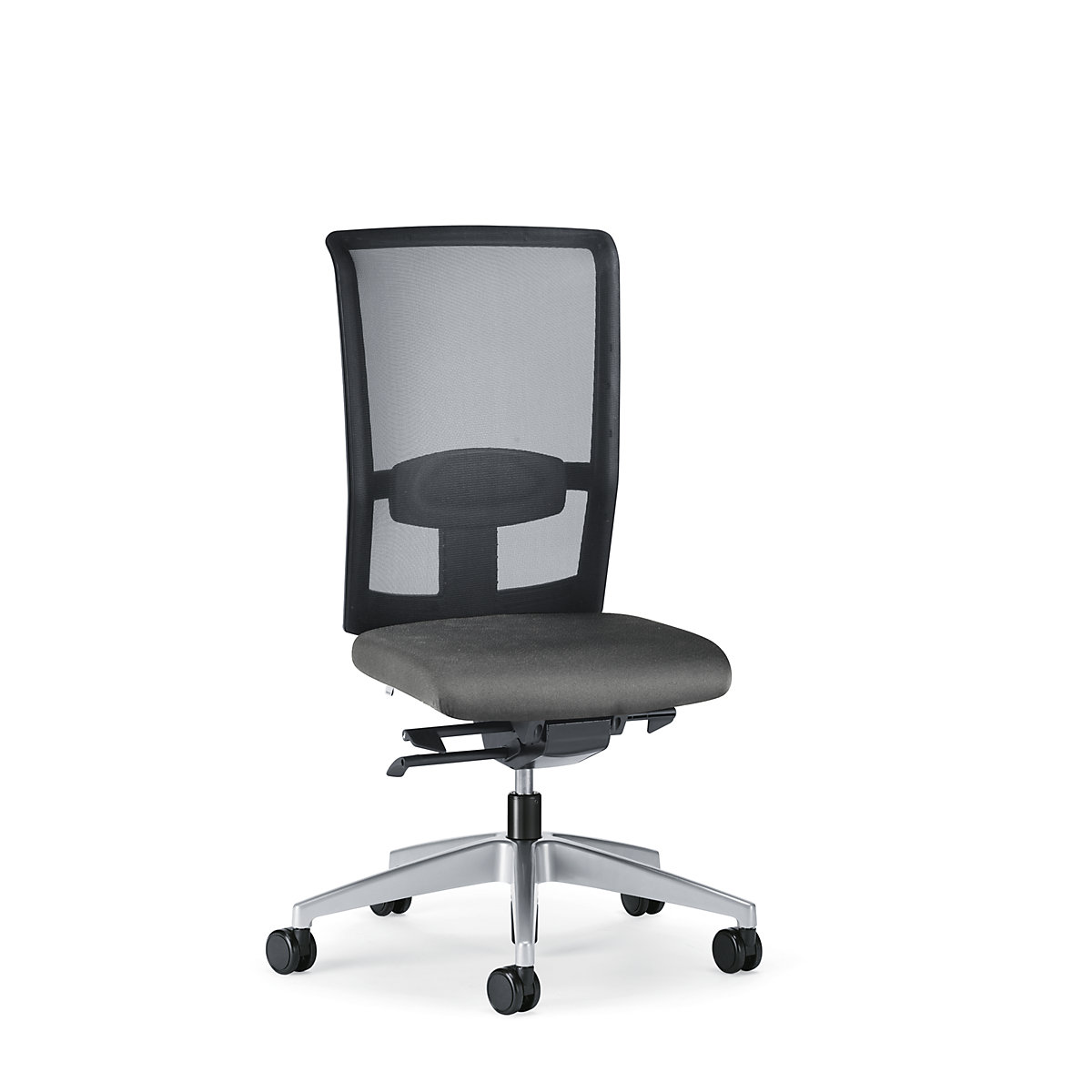 GOAL AIR office swivel chair, back rest height 545 mm – interstuhl