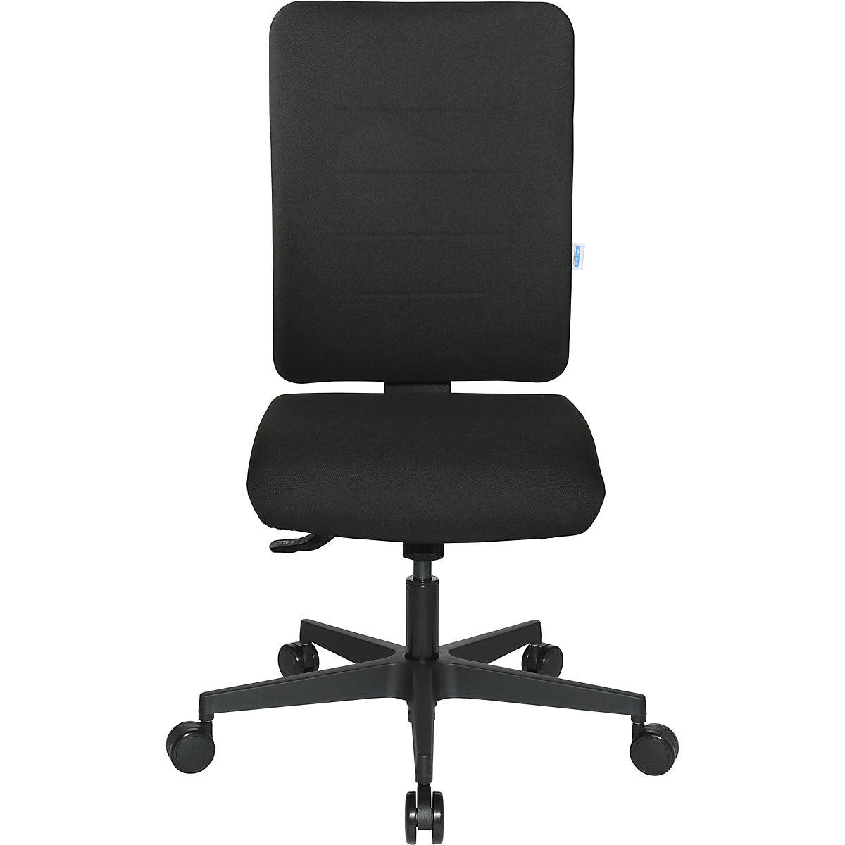 Office swivel chair V1 flat seat – eurokraft pro (Product illustration 2)-1