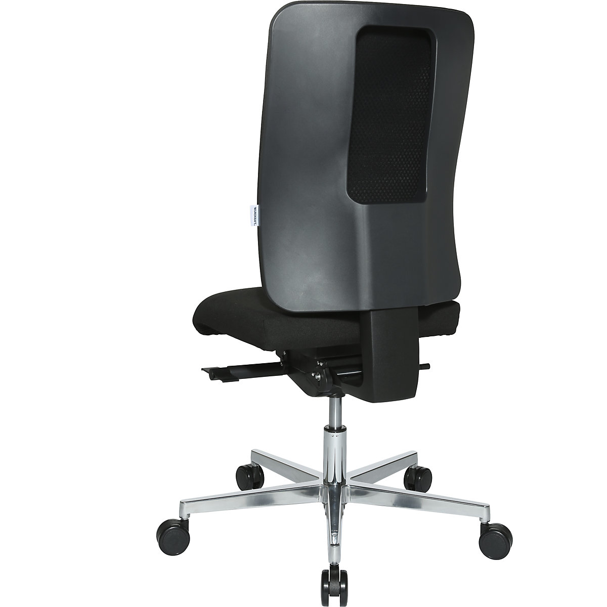 Office swivel chair V4 flat contoured seat – eurokraft pro (Product illustration 3)-2