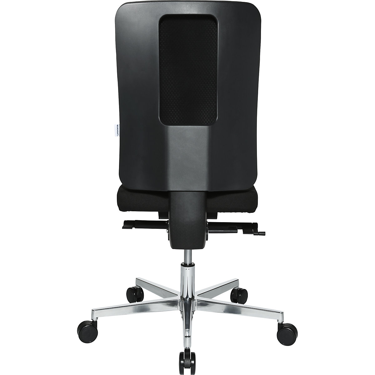 Office swivel chair V4 flat contoured seat – eurokraft pro (Product illustration 4)-3