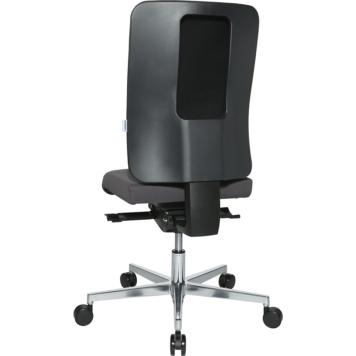 Office swivel chair V4 flat contoured seat – eurokraft pro (Product illustration 2)-1