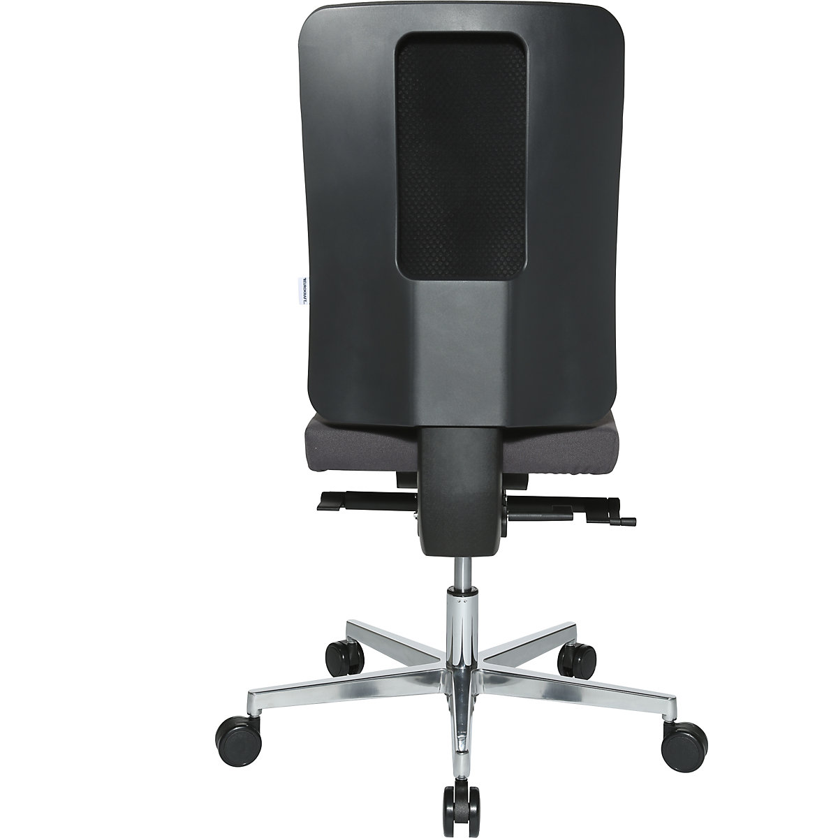 Office swivel chair V4 flat contoured seat – eurokraft pro (Product illustration 3)-2