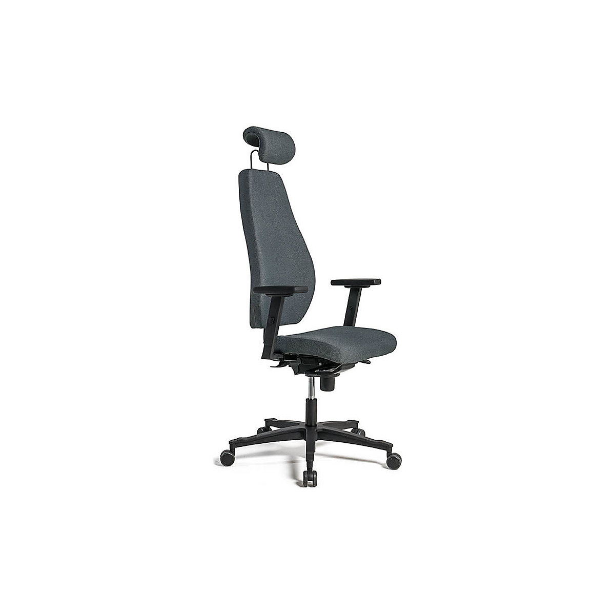 Office swivel chair, synchronous mechanism