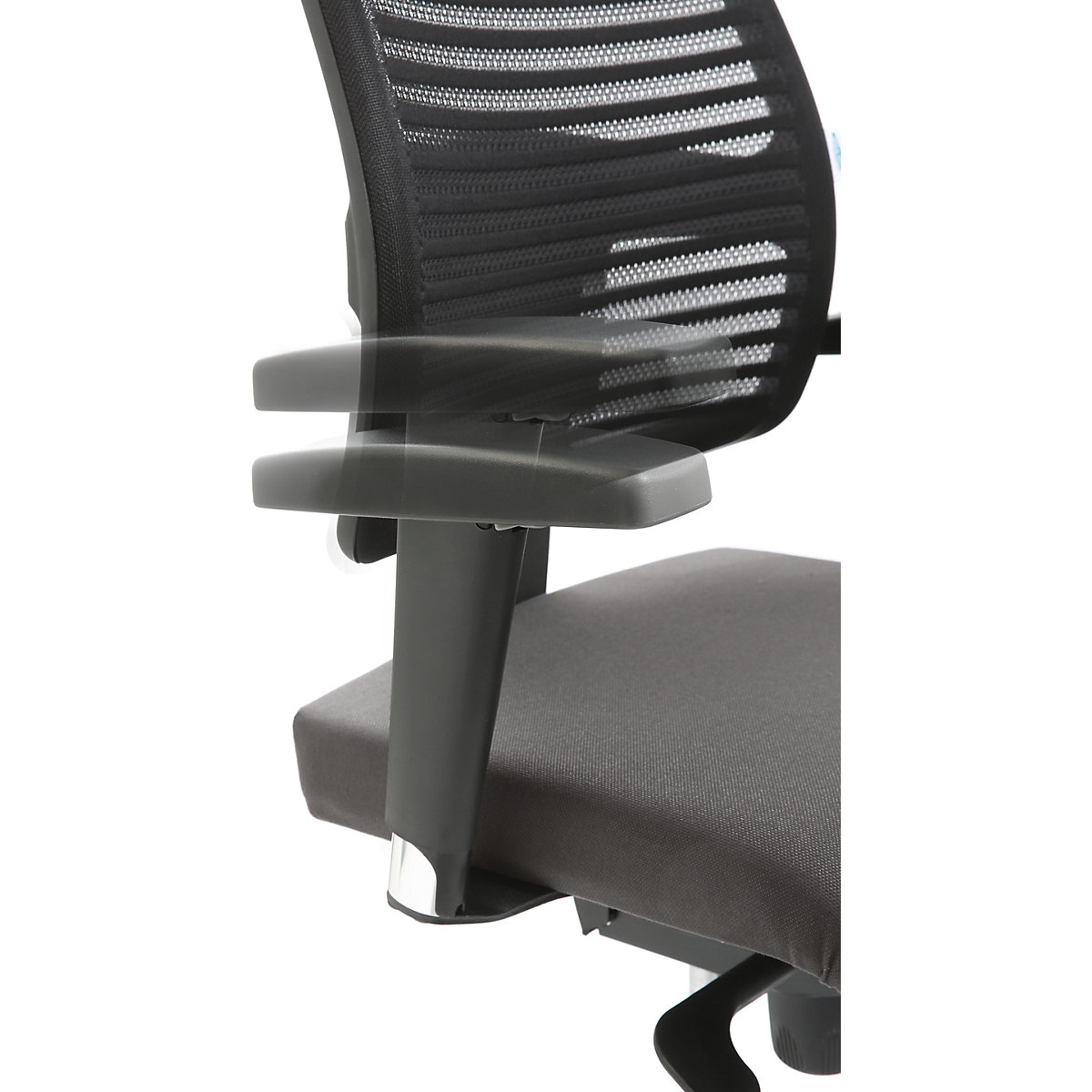 Operator swivel chair, with mesh back rest – eurokraft pro (Product illustration 22)-21