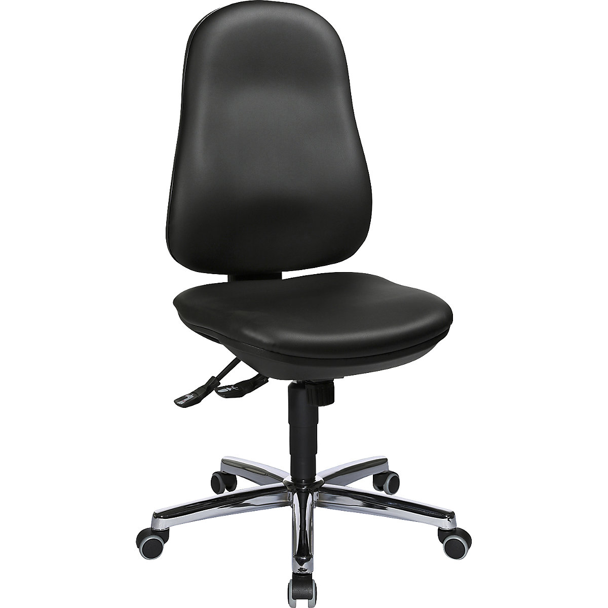 SUPPORT SY swivel chair – Topstar, vinyl cover, black-7
